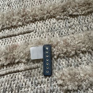 Stoney clover lane denim rhinestone letter I